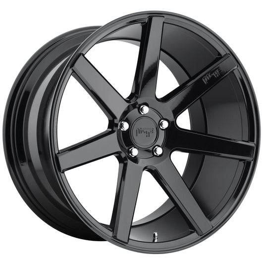 M168 Verona Gloss Black 18x8 5x4.5 40mm (M168188065+40)