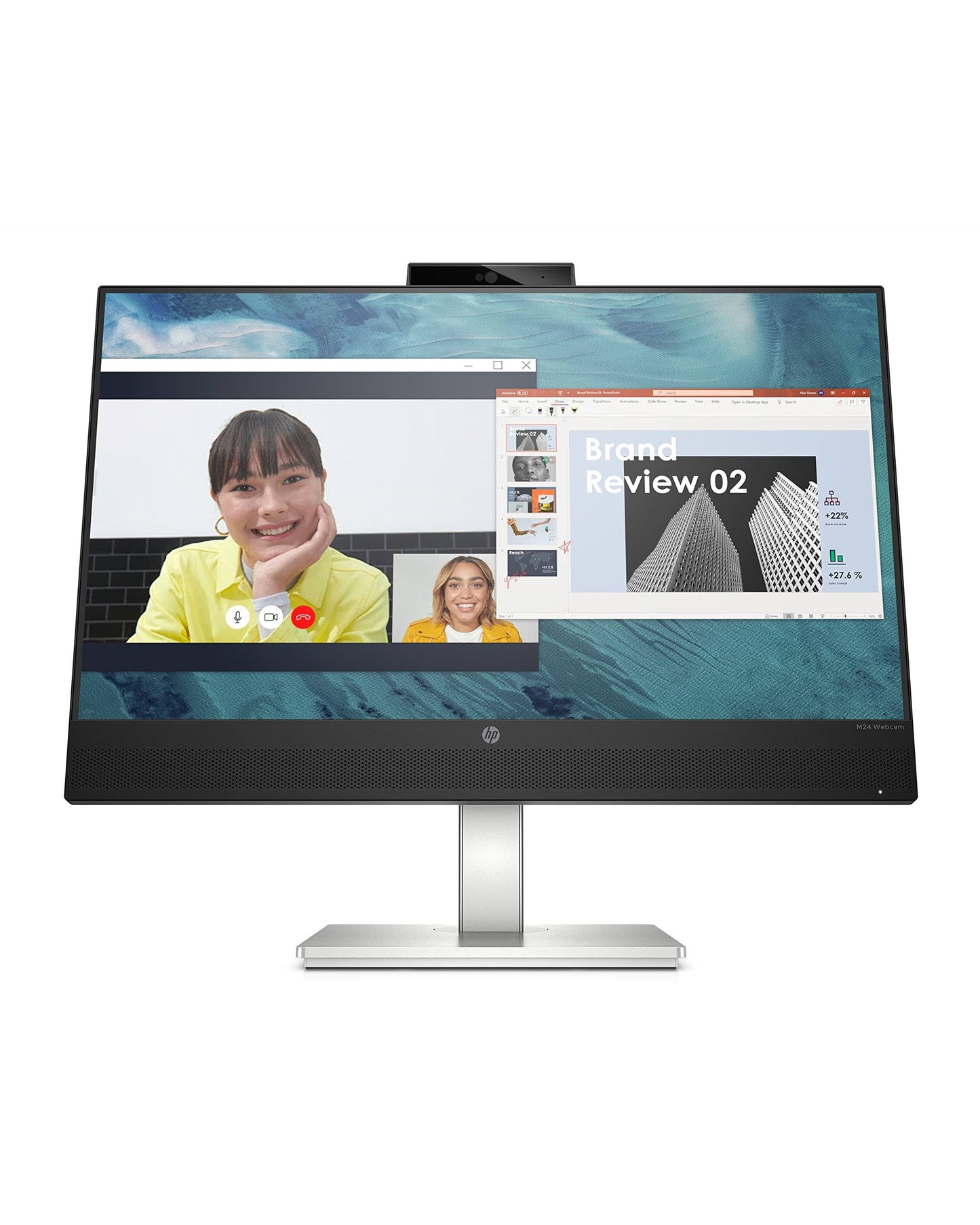 M24 23.8" Webcam Monitor