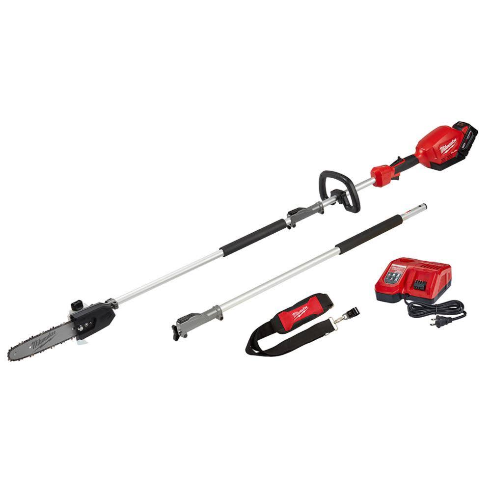 M18 Fuel 10" Pole Saw Kit W/ Quik-Lok Attachment Capability | -2825-21ps