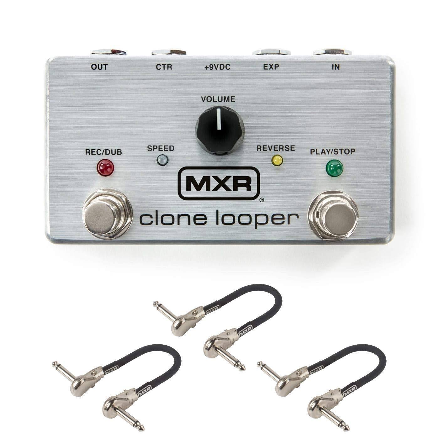 M303 Clone Looper Pedal Bundle With 3  Patch Cables