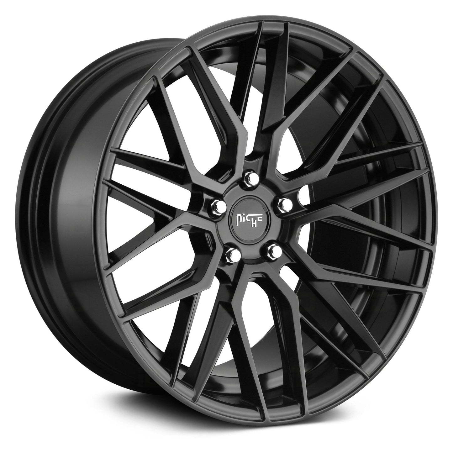 M190 Gamma Matte Black 18x8 5x4.5 40mm (M190188065+40)