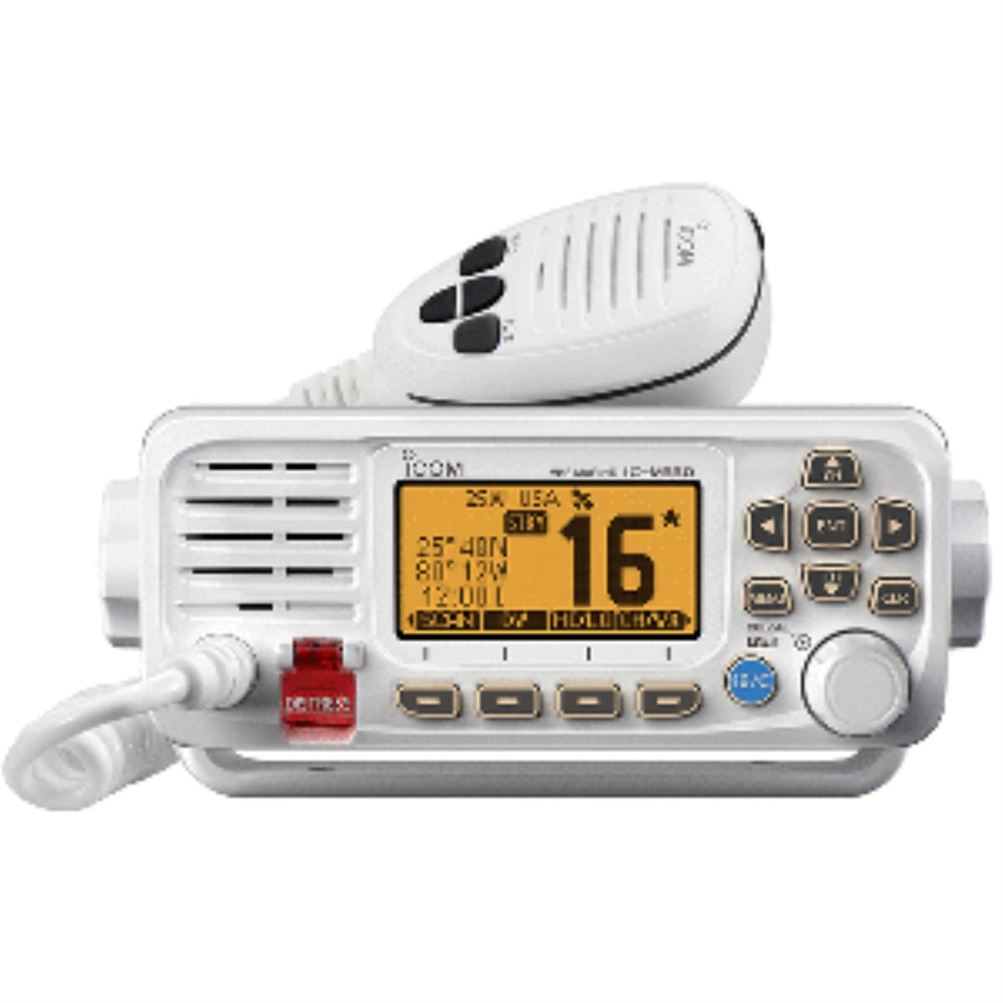 M330 White Compact Vhf Radio