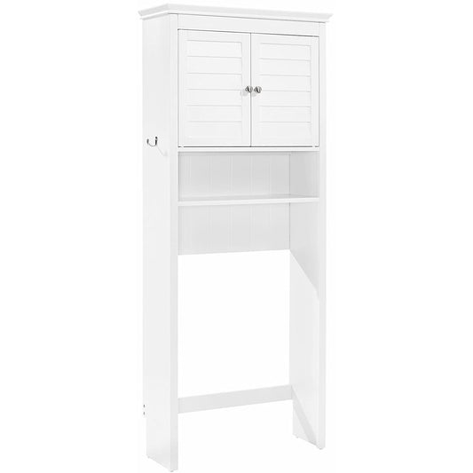 Lydia Space Saver Bathroom Cabinet, White