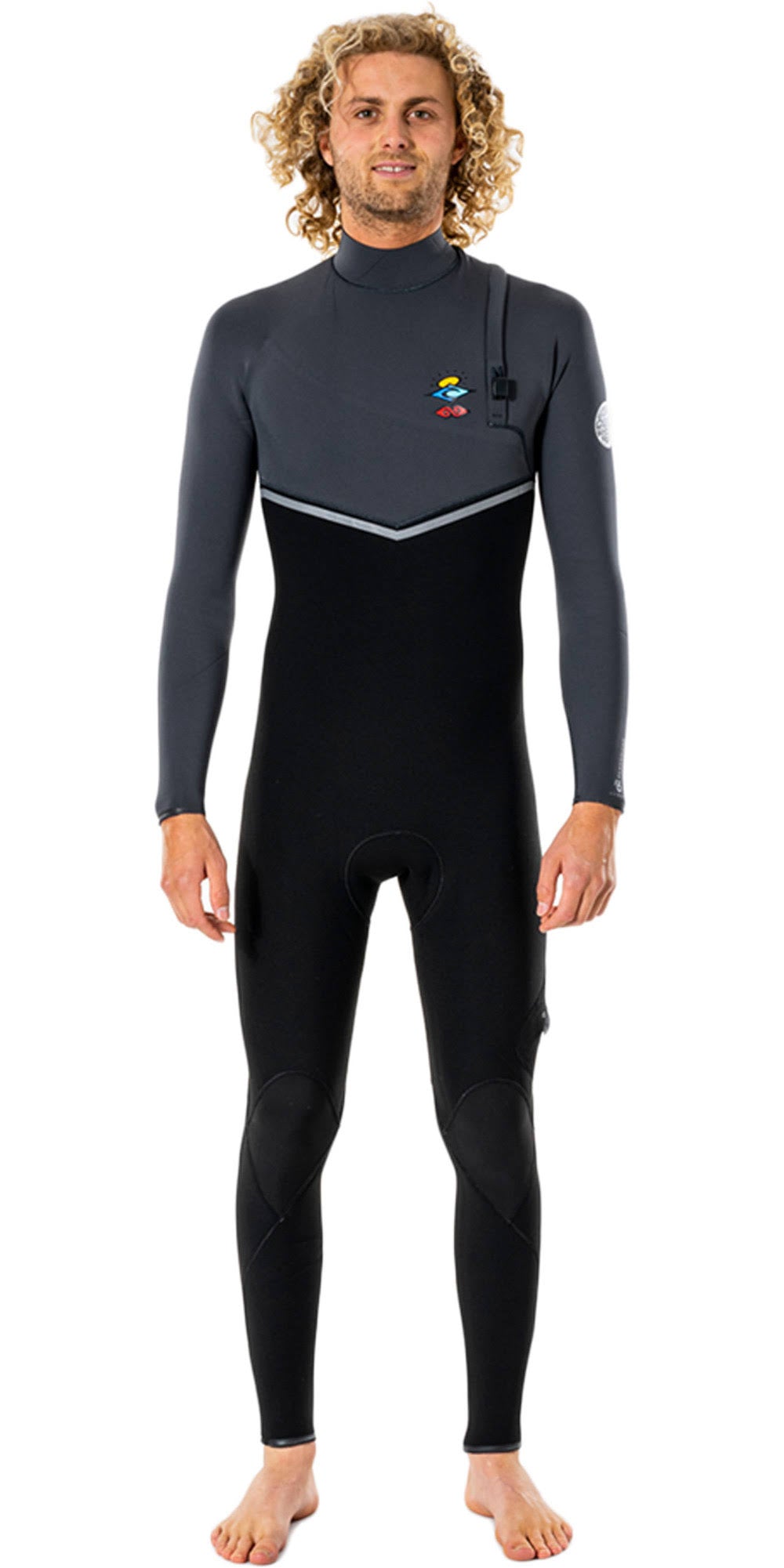 Mens 2023 Flashbomb Heatseeker 4/3mm Zip Free Wetsuit Xl