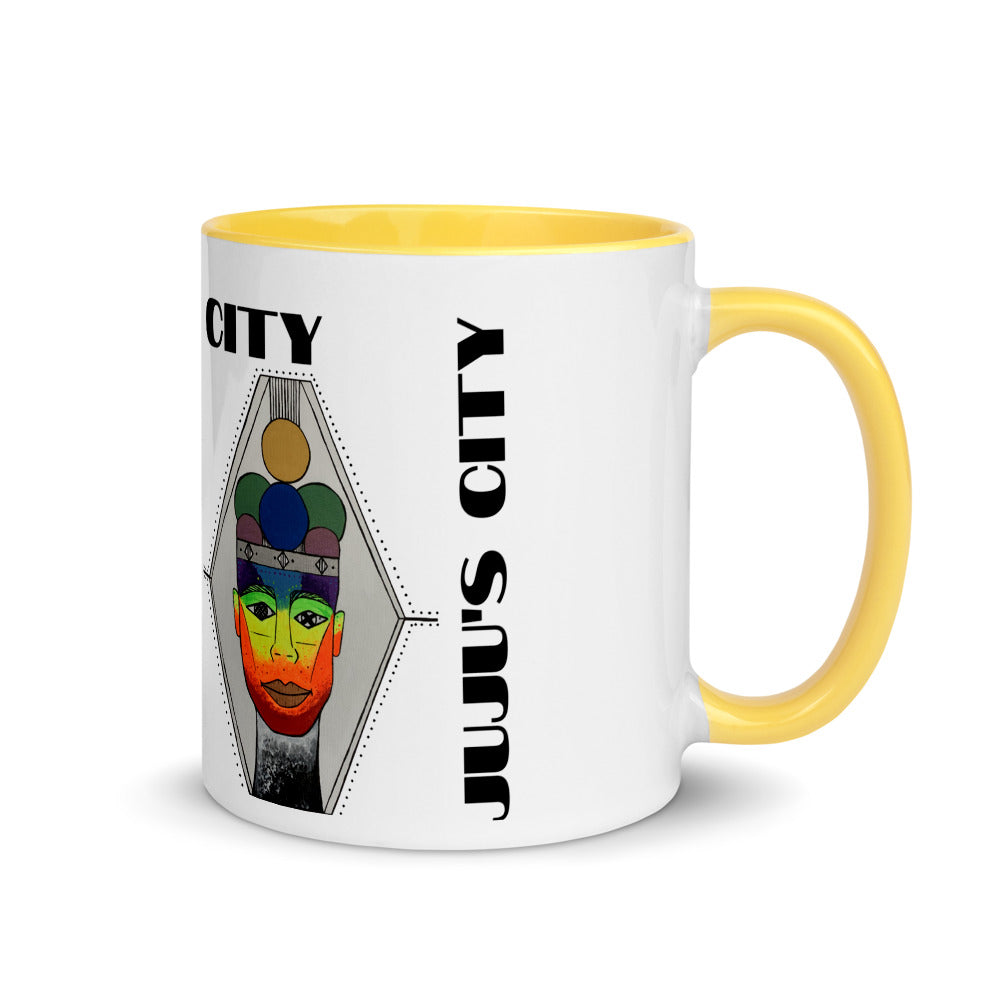 The King - Mug with Color Inside - JUJU'S CITY